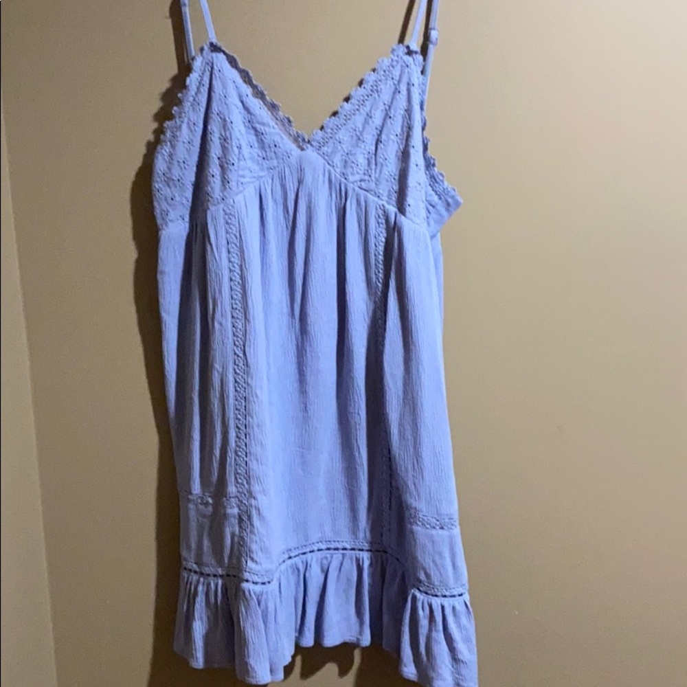 Open back simple dress